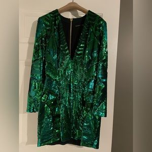 Balmain X H&M sequin dress